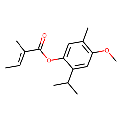 6-Methoxy thymyl tiglate