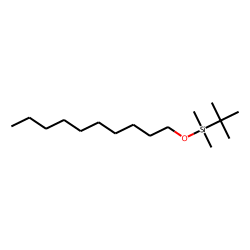 Decyl alcohol, tert-butyldimethylsilyl ether