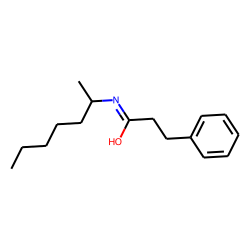 Propanamide, 3-phenyl-N-(hept-2-yl)-