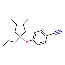 4-Cyano-1-tripropylsilyloxybenzene