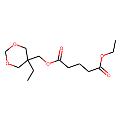 Glutaric acid, (5-ethyl-1,3-dioxan-5-yl)methyl ethyl ester
