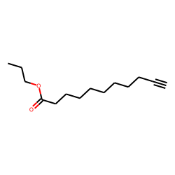 Undec-10-ynoic acid, propyl ester