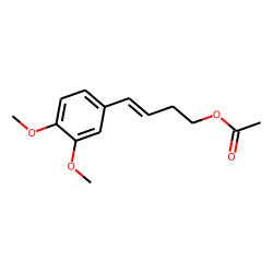 (E)-4-(3,4-Dimethoxyphenyl)but-3-en-1-yl acetate