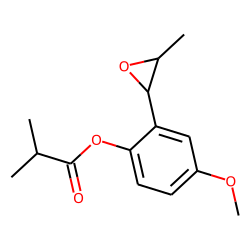 4-Methoxy-2-(3-methyloxiranyl)-phenyl isobutyrate