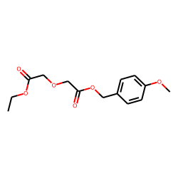 Diglycolic acid, ethyl 4-methoxybenzyl ester