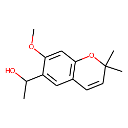 6-(1'-Hydroxyethyl)-7-methoxy-2,2-dimethylchromene