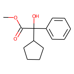 Benzeneacetic acid, «alpha»-cyclopentyl-«alpha»-hydroxy-, methyl ester
