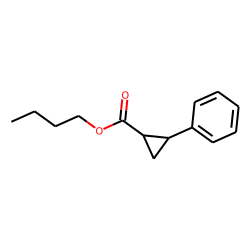 Cyclopropanecarboxylic acid, trans-2-phenyl-, butyl ester