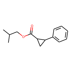 Cyclopropanecarboxylic acid, trans-2-phenyl-, isobutyl ester