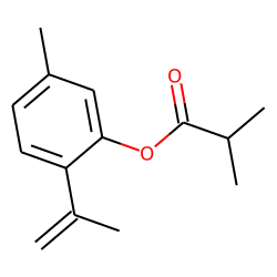 8,9-Dehydrothymyl isobutyrate