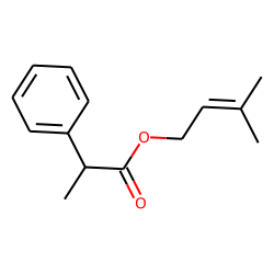 Hydratropic acid, 3-methylbut-2-en-1-yl ester