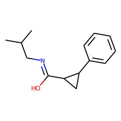 1-Cyclopropanecarboxamide, 2-phenyl-N-isobutyl-