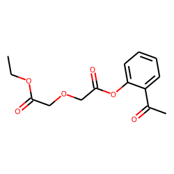 Diglycolic acid, 2-acetylphenyl ethyl ester