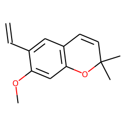 6-vinyl-7-methoxy-2,2-dimethyl-chromene