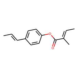 4-(1-Propenyl)-phenyl tiglate