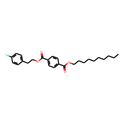 Terephthalic acid, decyl 4-fluorophenethyl ester