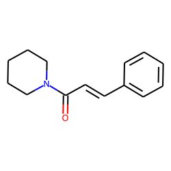 Piperidine, 1-(1-oxo-3-phenyl-2-propenyl)-