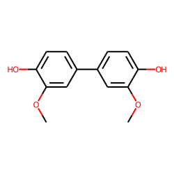 [1,1'-Biphenyl]-4,4'-diol, 3,3'-dimethoxy-