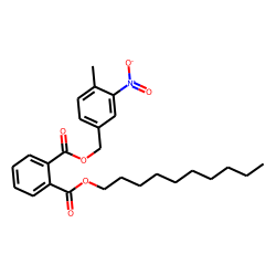 Phthalic acid, decyl 4-methyl-3-nitrobenzyl ester
