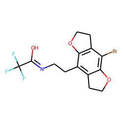 1-(8-Bromo-2,3,6,7-tetrahydrodibenzo[1,2-b; 4,5-b']difuran-4-yl-2-aminoethane, TFA