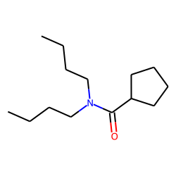 Cyclopentanecarboxamide, N,N-dibutyl-