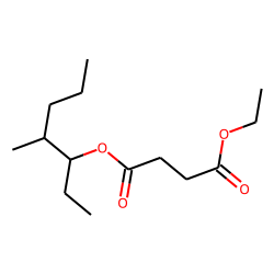 Succinic acid, ethyl 4-methylhept-3-yl ester