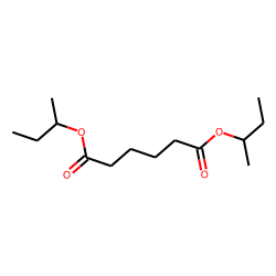 Hexanedioic acid, bis(1-methylpropyl) ester