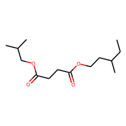 Succinic acid, isobutyl 3-methylpentyl ester