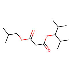 Malonic acid, 2,4-dimethylpent-3-yl isobutyl ester
