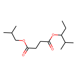 Succinic acid, isobutyl 2-methylpent-3-yl ester