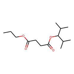 Succinic acid, 2,4-dimethylpent-3-yl propyl ester