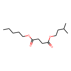 Succinic acid, 3-methylbutyl pentyl ester