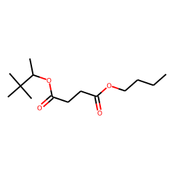 Succinic acid, butyl 3,3-dimethylbut-2-yl ester