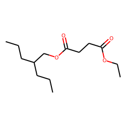 Succinic acid, ethyl 2-propylpentyl ester