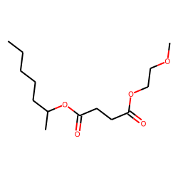 Succinic acid, hept-2-yl 2-methoxyethyl ester