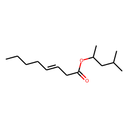 3-Octenoic acid, 4-methyl-2-pentyl ester