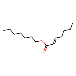 2-Heptenoic acid, heptyl ester