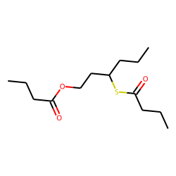 3-(butanoylthio)hexyl butanoate