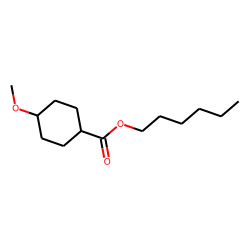 Cyclohexanecarboxylic acid, 4-methoxy-, hexyl ester