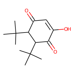Dl-trans-5,6-di-tert-butyl-2-hydroxy-1,4-diketo-2-cyclohexene