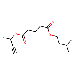 Glutaric acid, but-3-yl-2-yn 3-methylbutyl ester