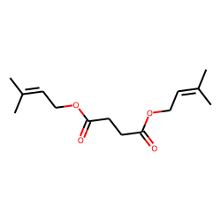Succinic acid, di(3-methylbut-2-en-1-yl) ester