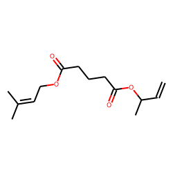 Glutaric acid, but-3-en-2-yl 3-methylbut-2-en-1-yl ester