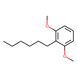 Benzene, 1,3-dimethoxy-2-hexyl