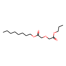 Diglycolic acid, propyl octyl ester