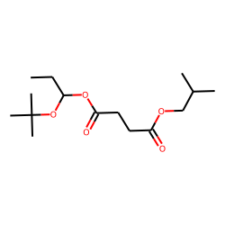 Succinic acid, isobutyl 1-tert-butoxyprop-2-yl ester