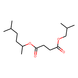 Succinic acid, isobutyl 5-methylhex-2-yl ester