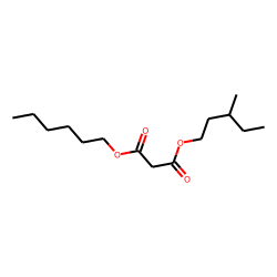 Malonic acid, hexyl 3-methylpentyl ester