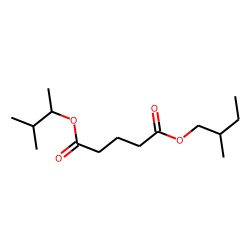 Glutaric acid, 3-methylbut-2-yl 2-methylbutyl ester