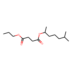Succinic acid, 6-methylhept-2-yl propyl ester